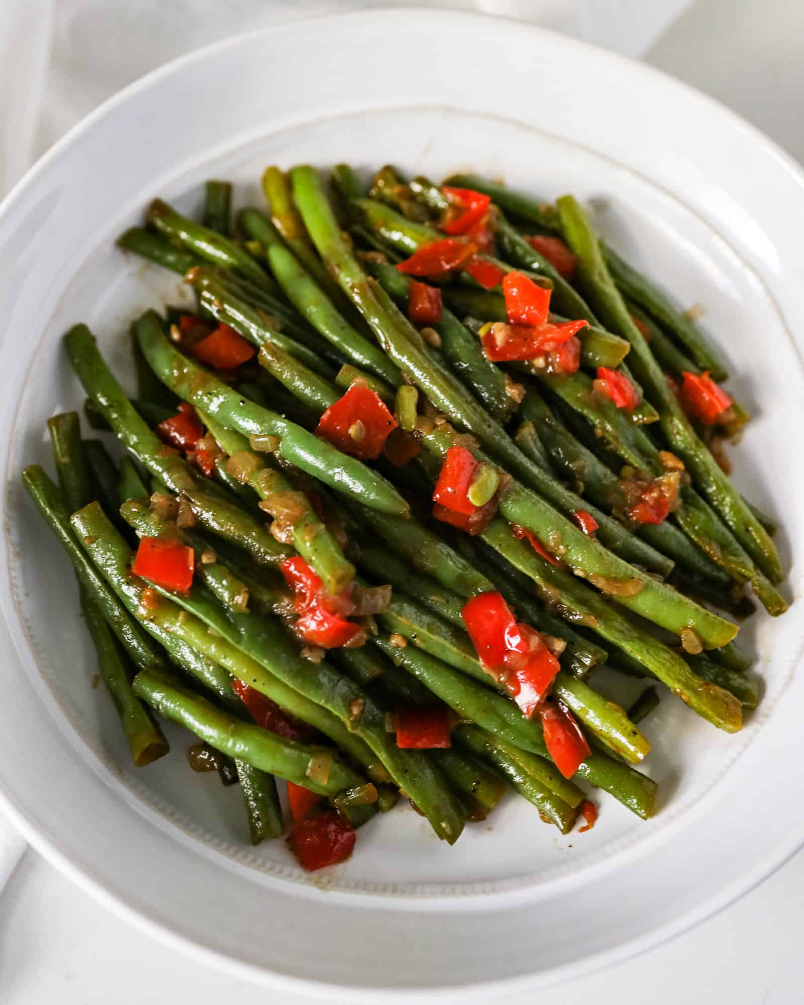 Green Beans with Peppers and Onions Our Fantastic Recipes